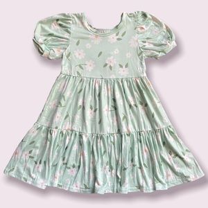Tier Floral Dress
